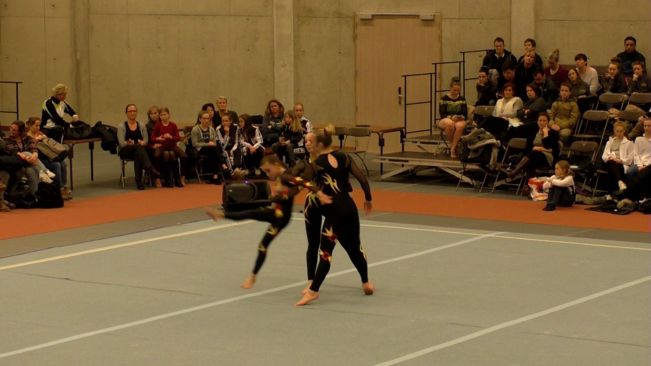 ZeesternTrials 2017   135   P2   125   B11 19   WG   Gymclub Tienen, Justine Walczynski, Elke Prosse