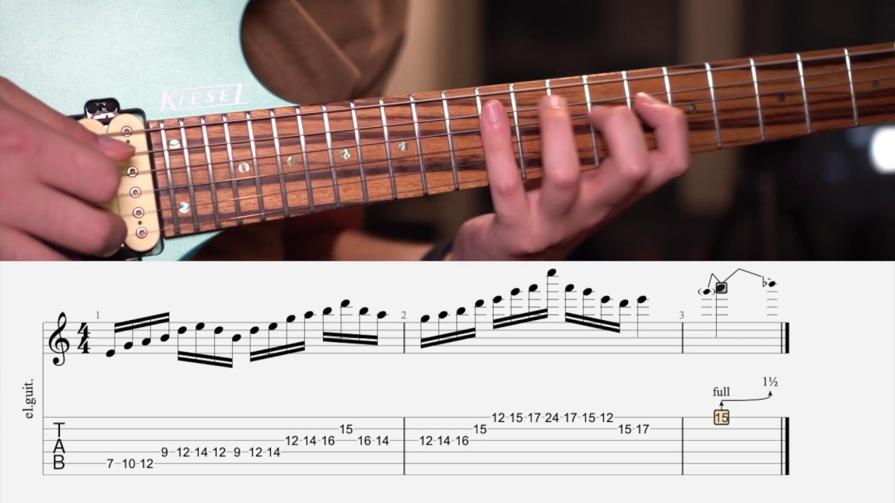 Genişletilmiş Minör Pentatonik | Gitar Dersi