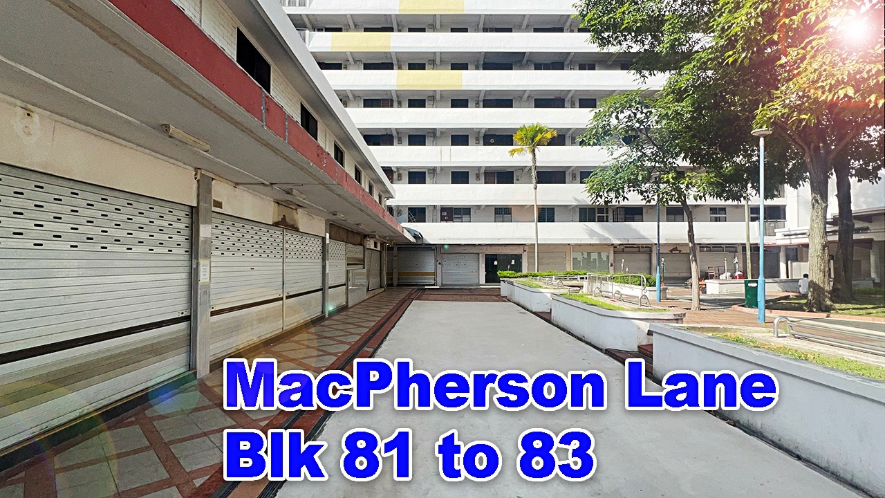 Singapore Macpherson Lane 🌿 Nostalgic Walk Through HDB Blk 81–83