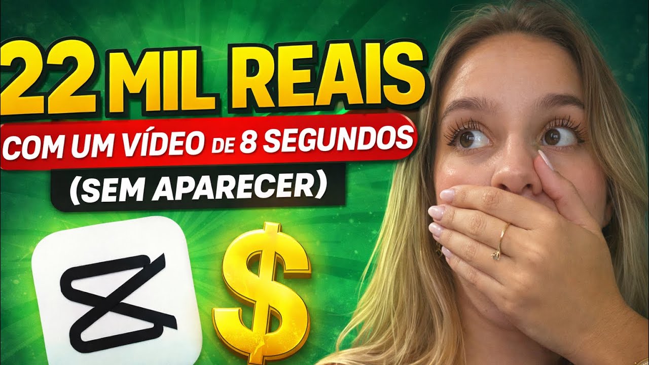 Como fiz R$22.000 com UM template do CapCut (sem aparecer) - passo a passo