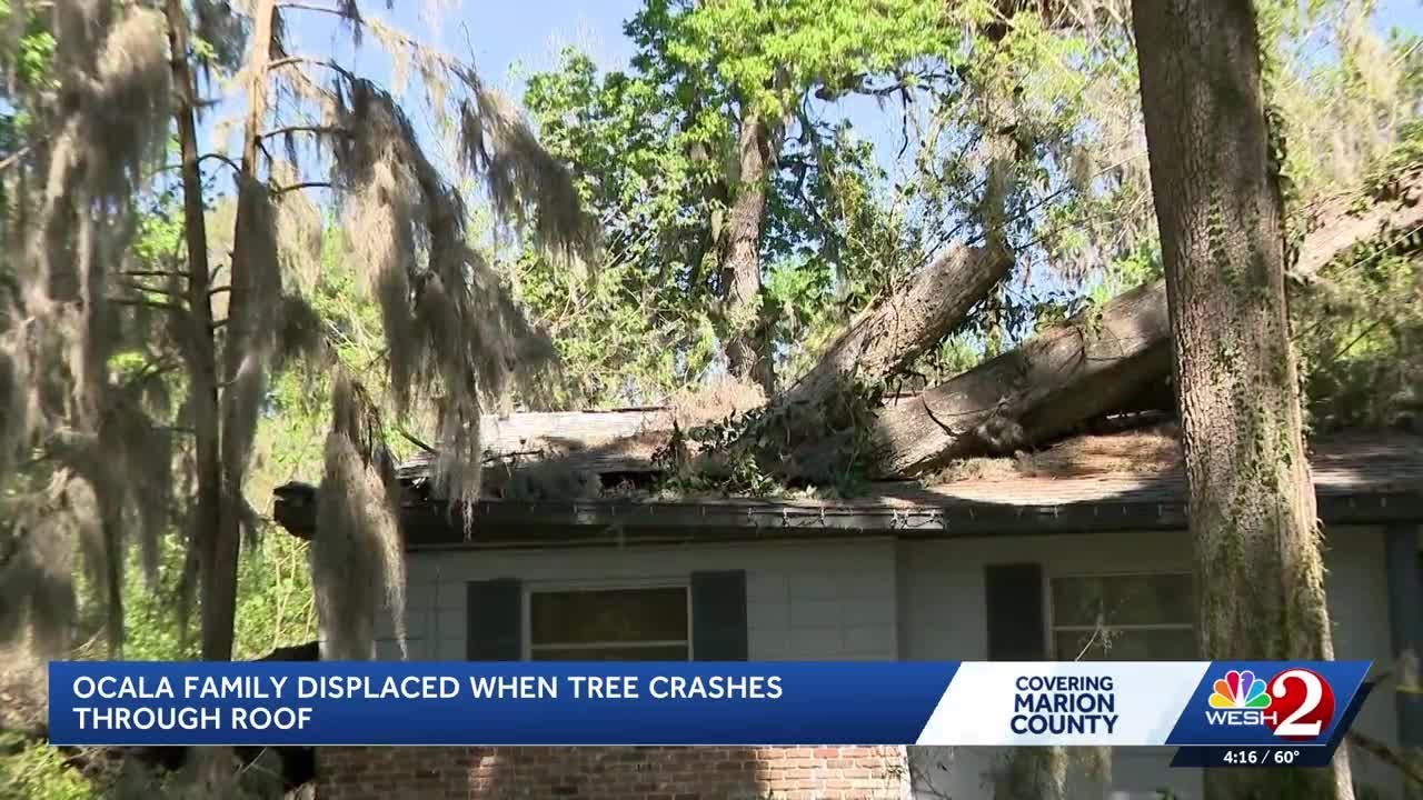 Семьи из округа Мэрион остались без крова после того, как штормы нанесли серьезный ущерб их домам.