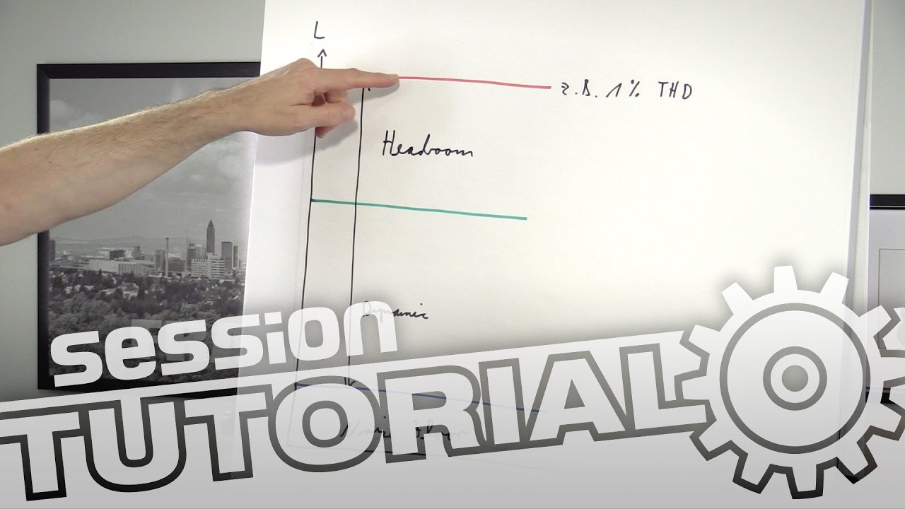 Aufnahmen auf den richtigen Pegel aussteuern – analog und digital | session Tutorial