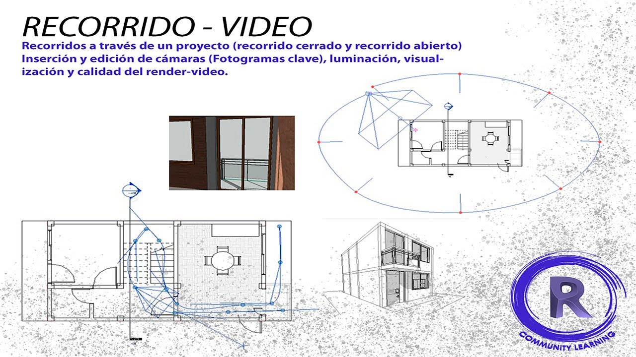 Sesión 10: RECORRIDOS, VIDEO  y más _ REVIT | ARQuitectura - PASO a PASO.