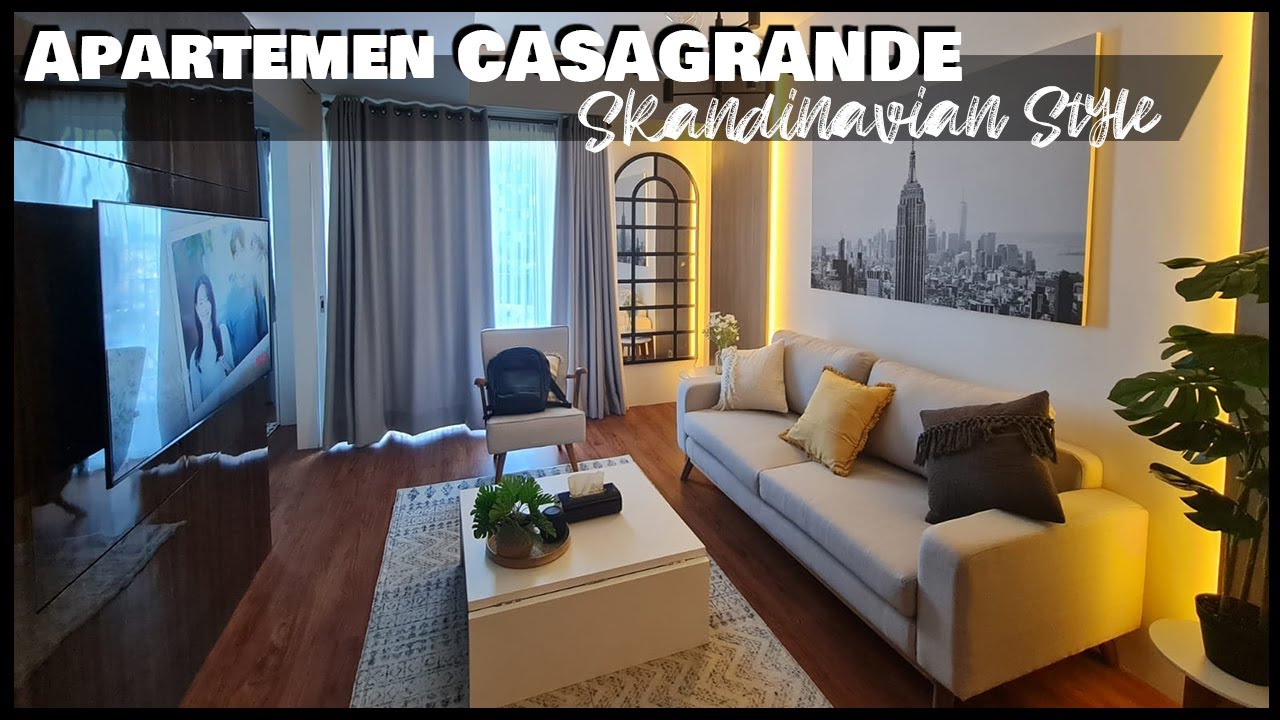 Desain Interior Apartemen 1 Kamar Fully Furnished