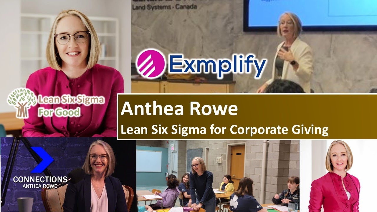 E132: Lean Six Sigma for Corporate Giving with Anthea Rowe - Lean Six Sigma for Good Podcast