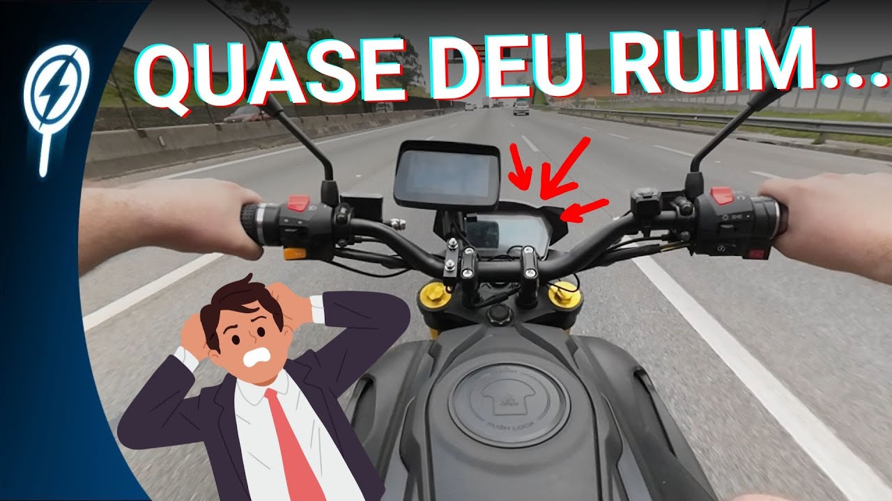 DEU RUIM ??? MOTO ELÉTRICA NA RODOVIA !!! TESTE EXTREMO DE AUTONOMIA NA MILETO SPIKE !!!