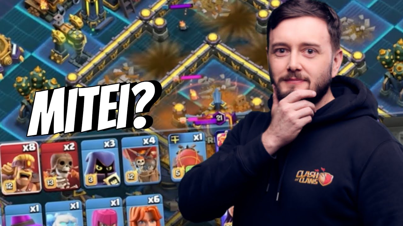 ATAQUEI COM A VARIAÇÃO DO TOP 1 MUNDIAL DE CLASH OF CLANS !
