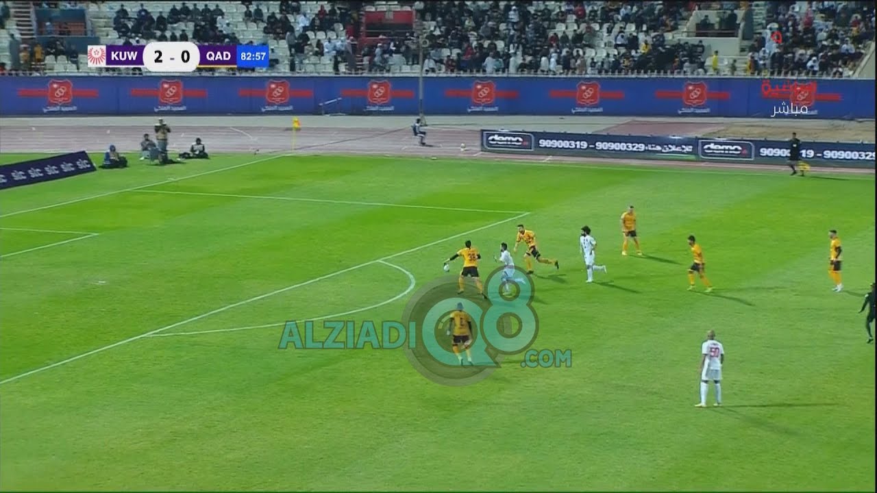 ملخص مباراة الكويت 3 - 0 القادسية ضمن الدوري الكويتي الممتاز لكرة القدم