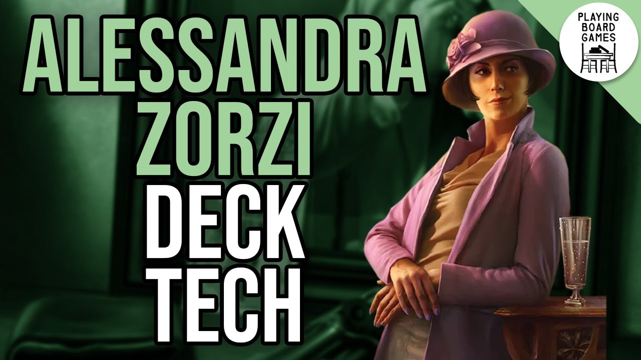 Alessandra Zorzi Confident Killer (ARKHAM HORROR | DECK TECH)