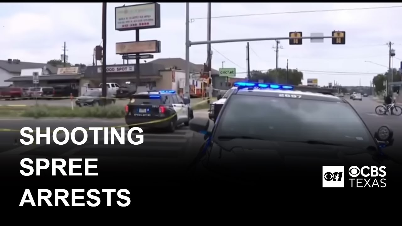 Teens arrested after Austin shooting spree
