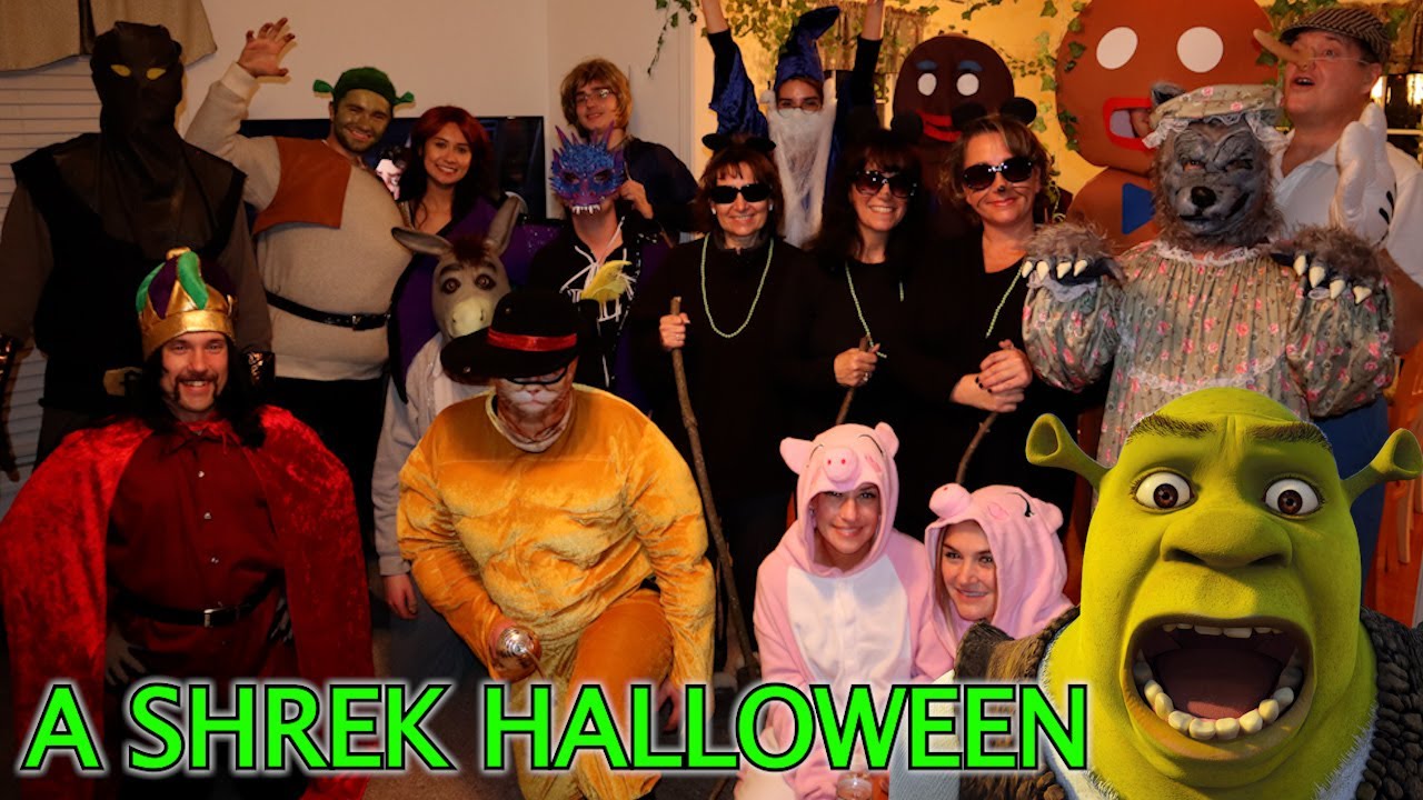 Shrek Halloween Costume Party with My Family! (VLOG 2020)