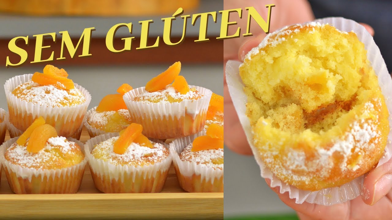CUPCAKE DE LARANJA SEM GLÚTEN | FARINHA DE ARROZ | NÃO VAI AÇÚCAR NA MASSA