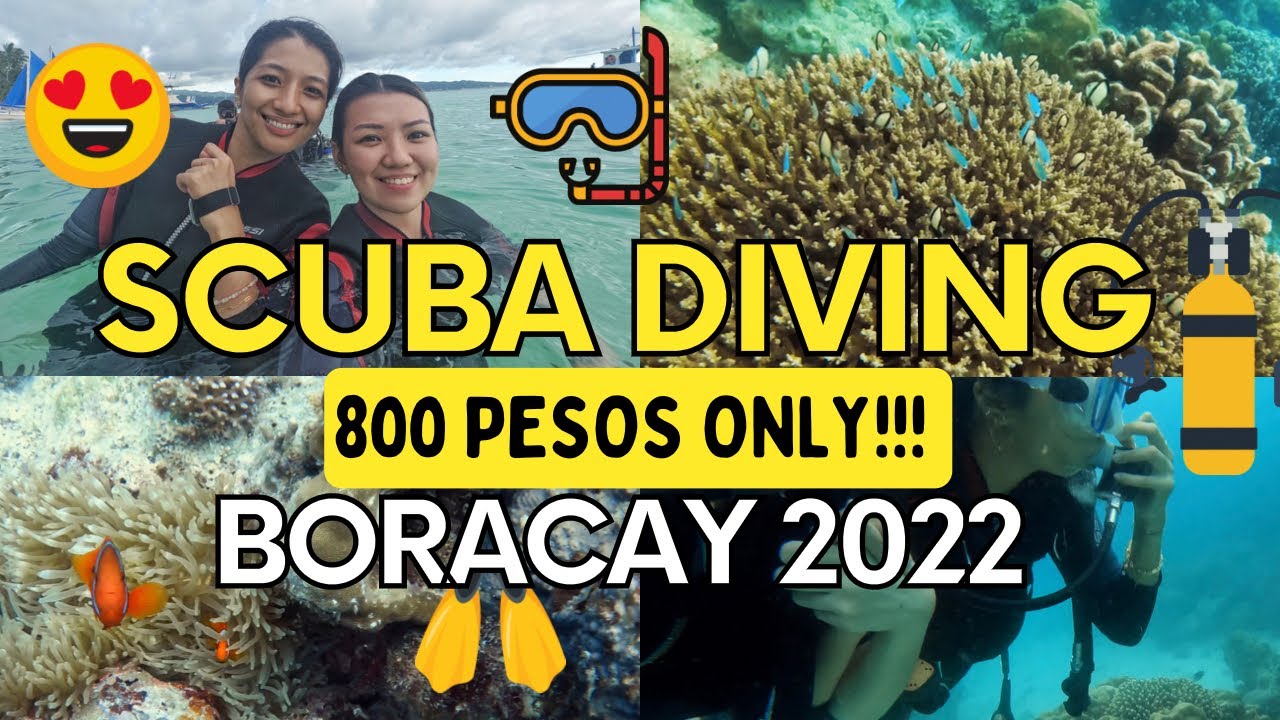 Scuba Diving in Boracay Coral Garden using GoPro 10 (2022) | Life with M&M