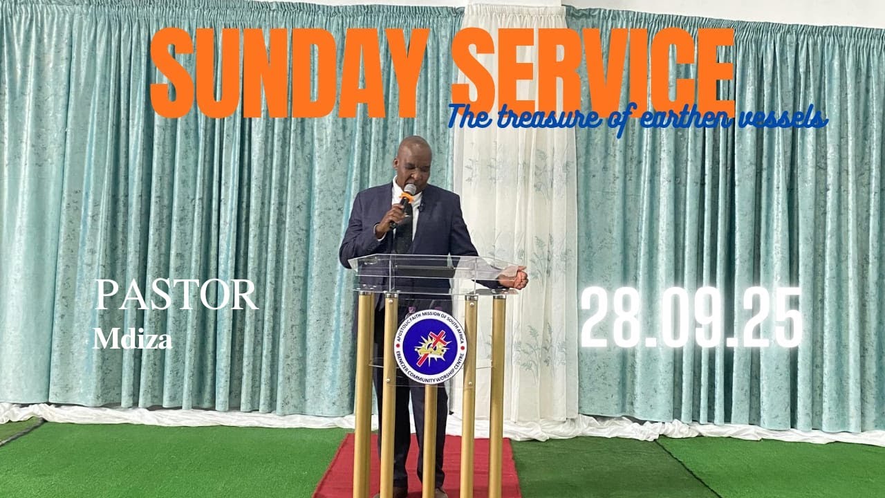 Treasure in earthen vessels I Pastor Mdiza