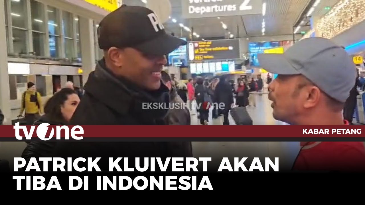 Bertolak ke Indonesia, Patrick Kluivert kepada Tim tvOne: I Love Indonesia | tvOne