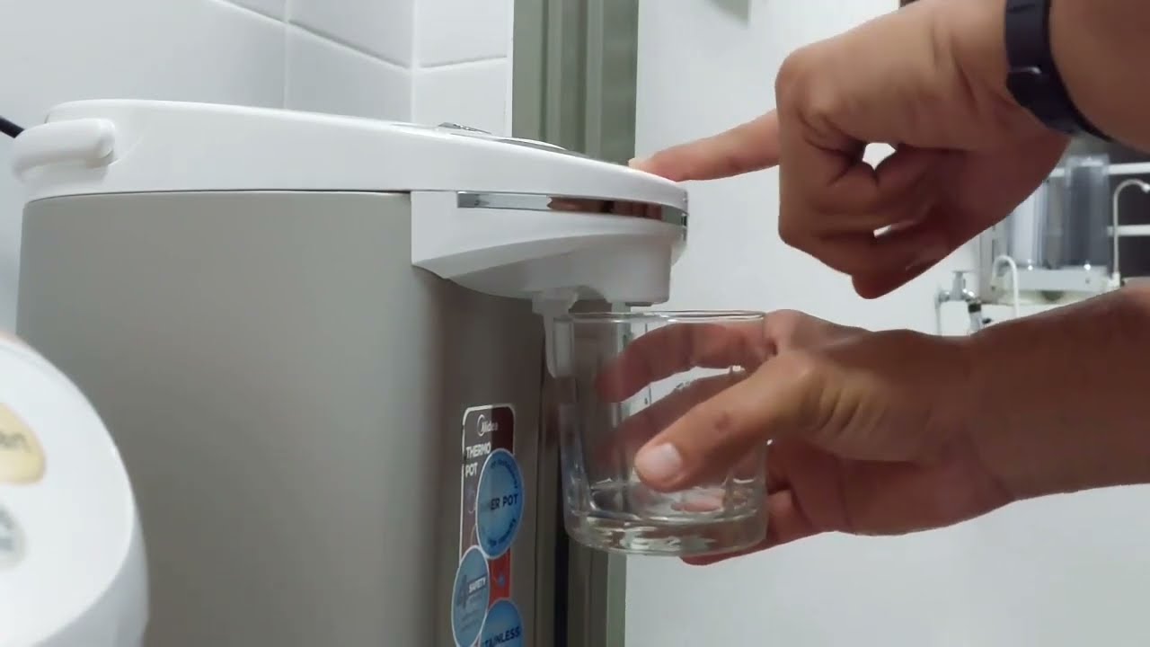 Midea 4L Thermo Pot Unboxing #midea #thermopot #galaxya52 #waterheater
