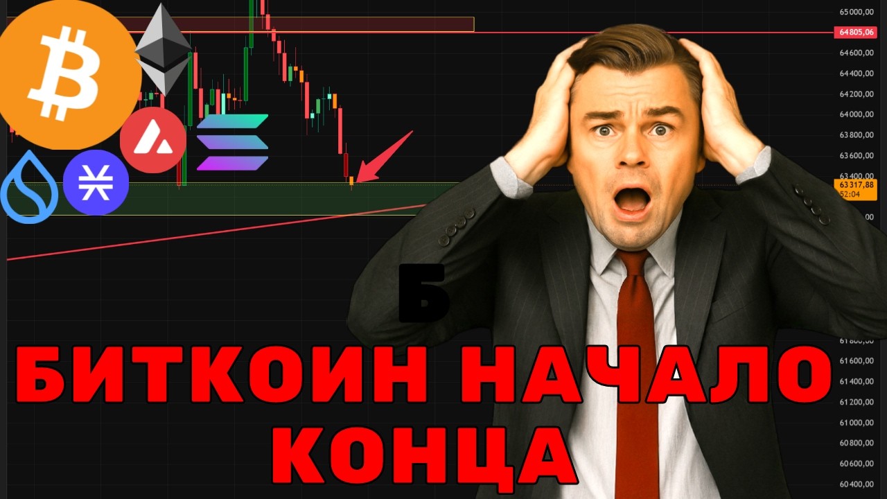 УЖАС который ждет Биткоин и Альткоины! СРОЧНО!