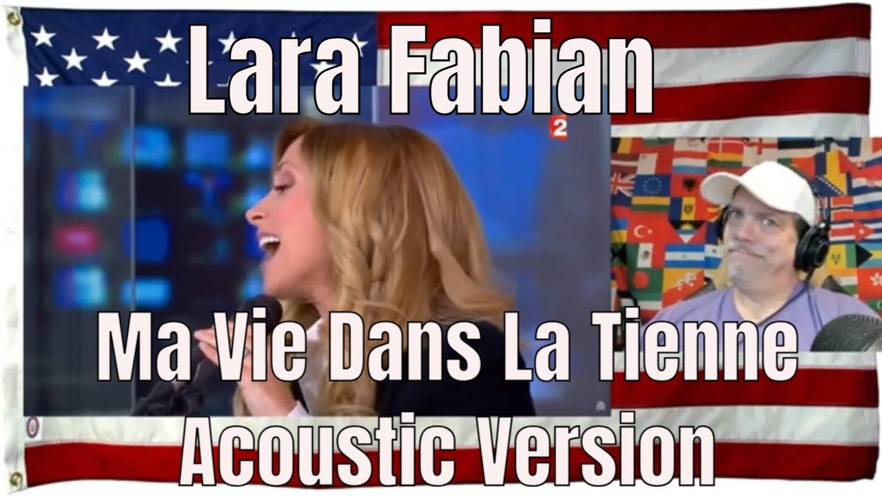 Lara Fabian - Ma Vie Dans La Tienne - Acoustic Version (Live at JT 13h, France, 2015) - REACTION