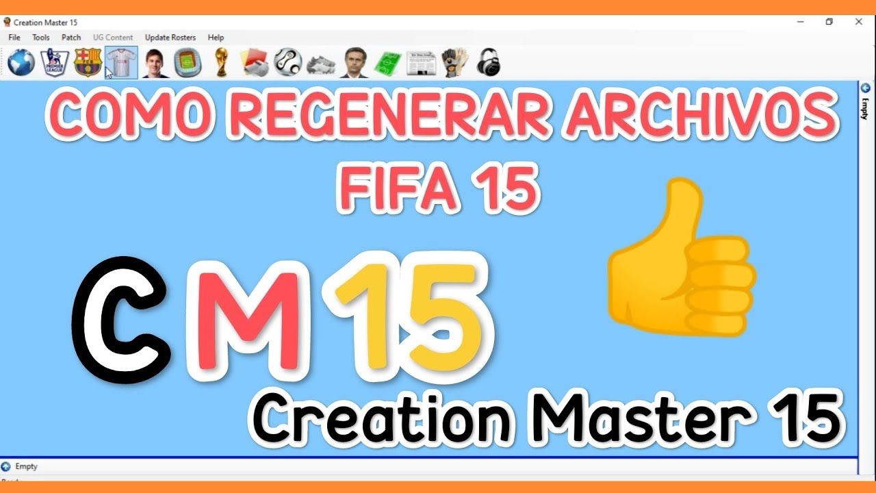 Como Regenerar Archivos En FIFA 15 - Creation Master 15 - 2022 -