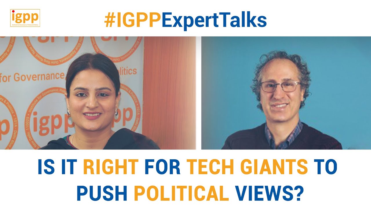 Is it right for tech giants to push political views?