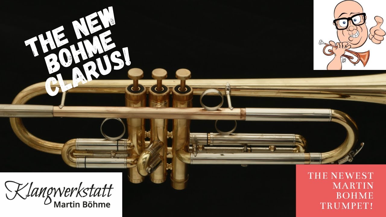 The incredible  Clarus model trumpet from Klangswerkstatt Bohme: ACB  Show and Tell #trumpet