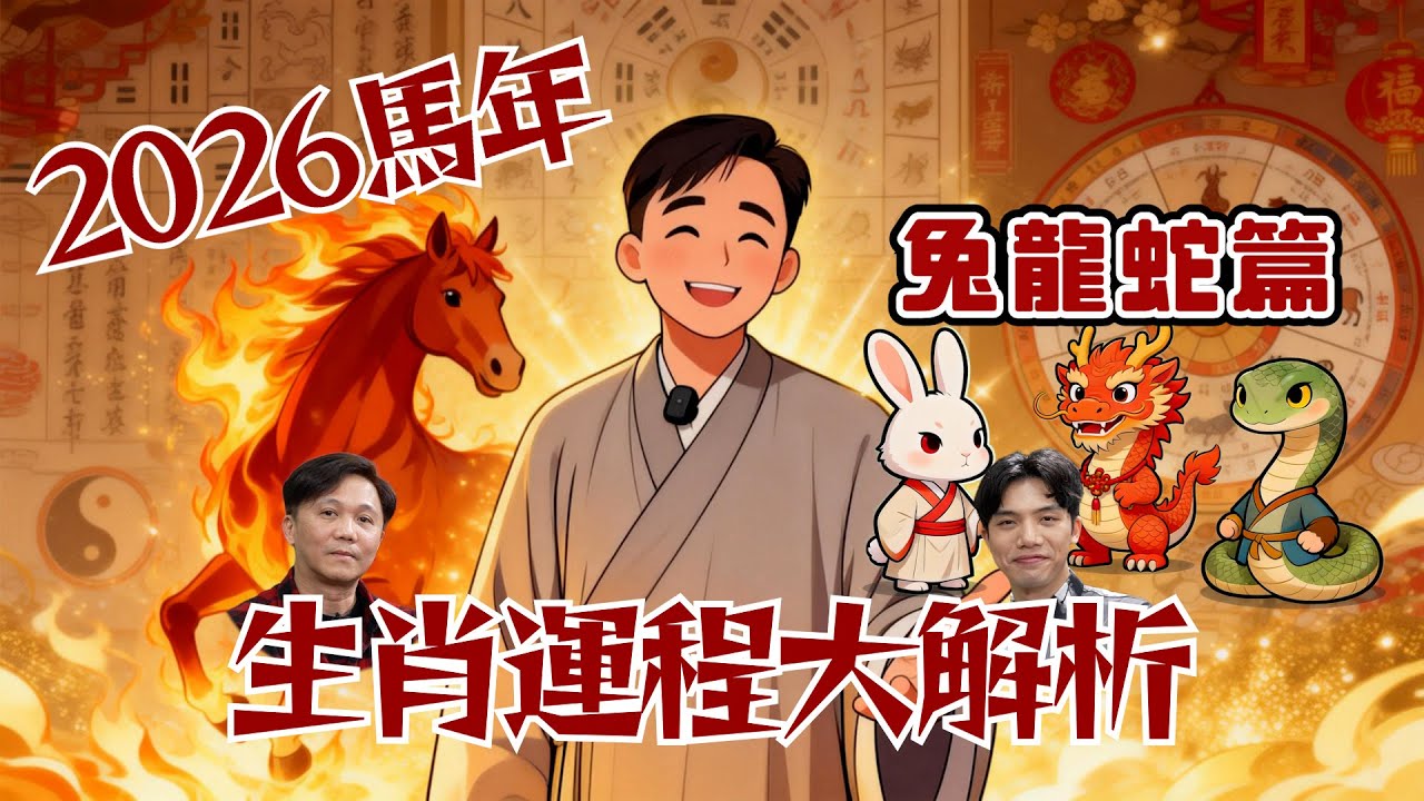 【2026文師兄：兔龍蛇運程】