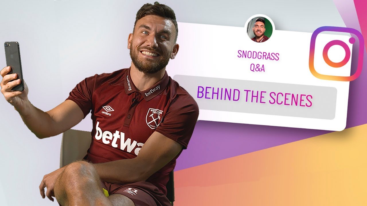 INSTAGRAM QUESTIONS WITH ROBERT SNODGRASS