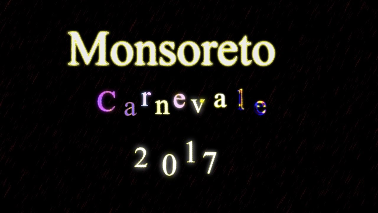 Monsoreto carnevale 2017