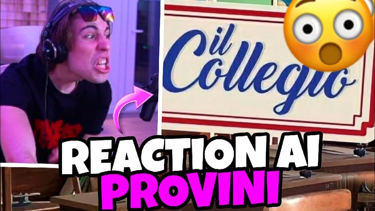 [parte 1] GRENBAUD REACTION AI PROVINI DEL COLLEGIO 8!!😂🎪