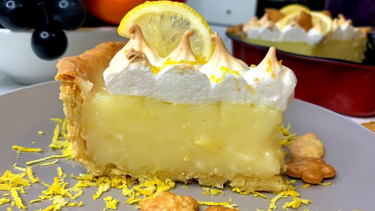 Лимонный Тарт с Меренгой рецепт // Lemon Tart with Meringue recipe