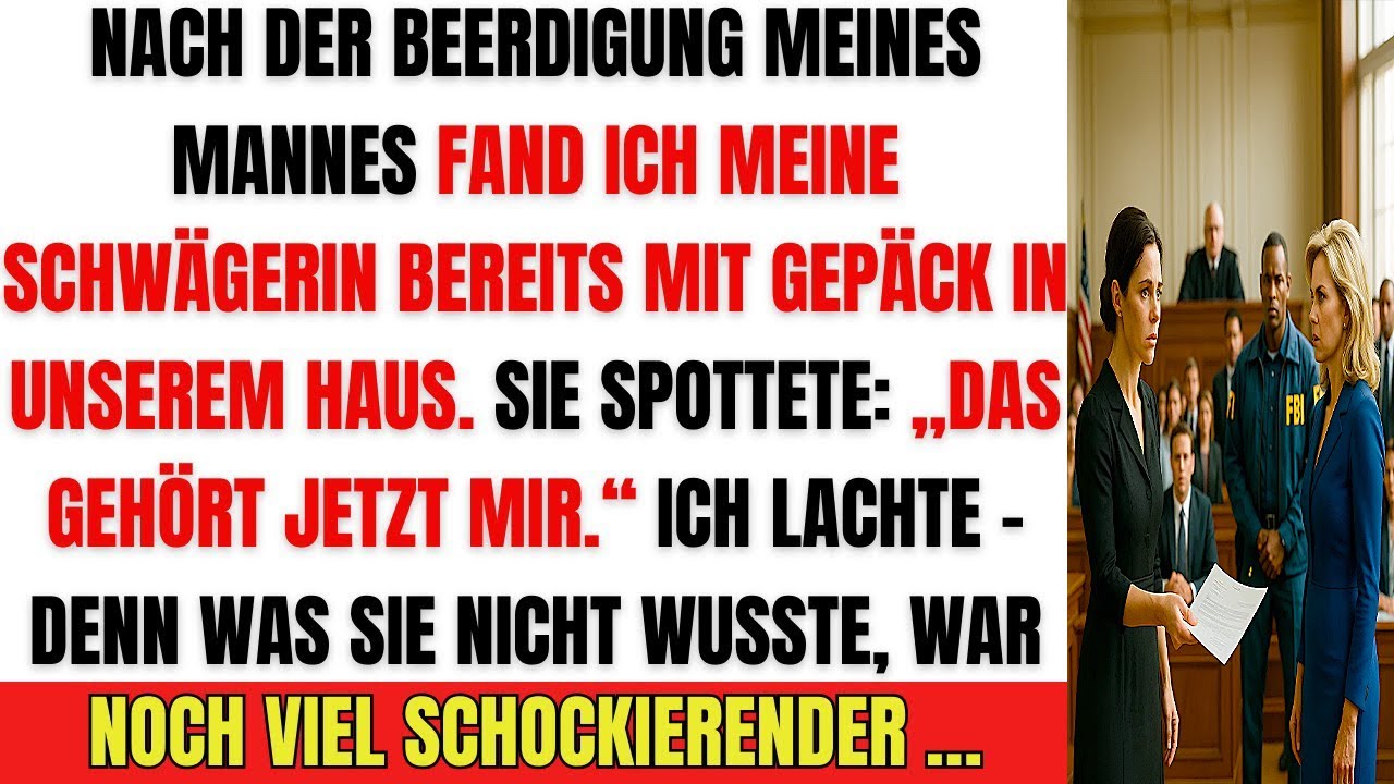Nach Jacks Beerdigung beanspruchte meine Schwägerin mein Haus – doch dann kam das FBI