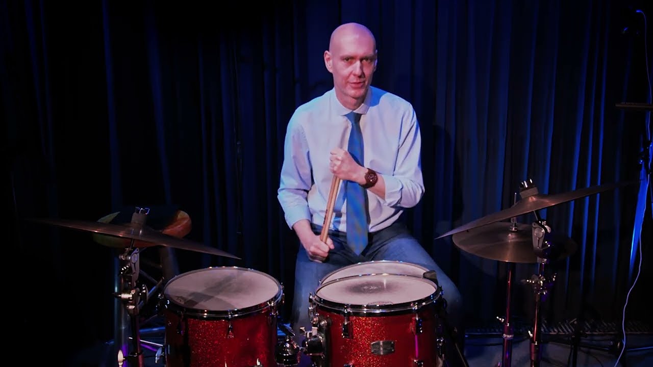 Jazzdobolás online #8 Bal kéz díszítőjáték - pergő az első triolaszáron