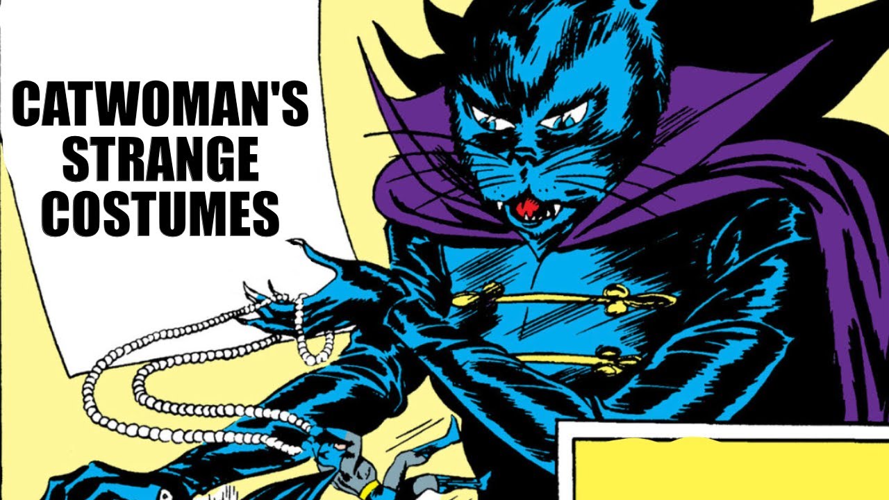 Evolution of Golden Age Catwoman's Costume