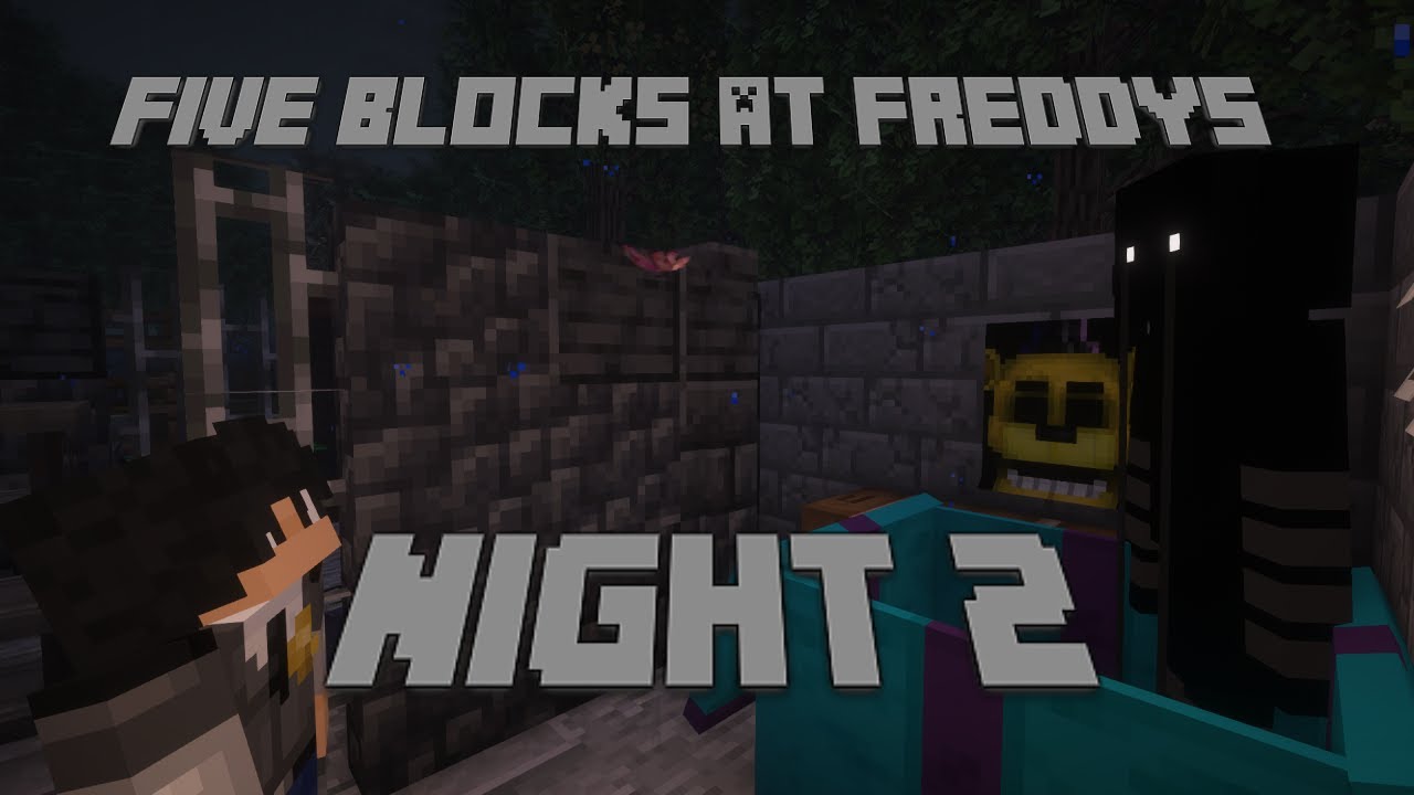 Five Blocks at Freddy's | Night 2 | FNAF Minecraft Roleplay