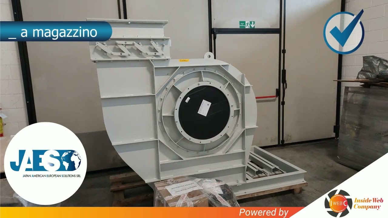 HASCON ENGINEERING D900-3088-V01 (INSTOCK) CENTRIFUGAL FAN - VENTILATORE CENTRIFUGO