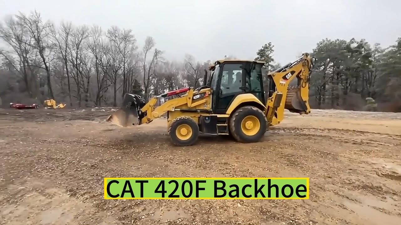 CAT 420F Backhoe
