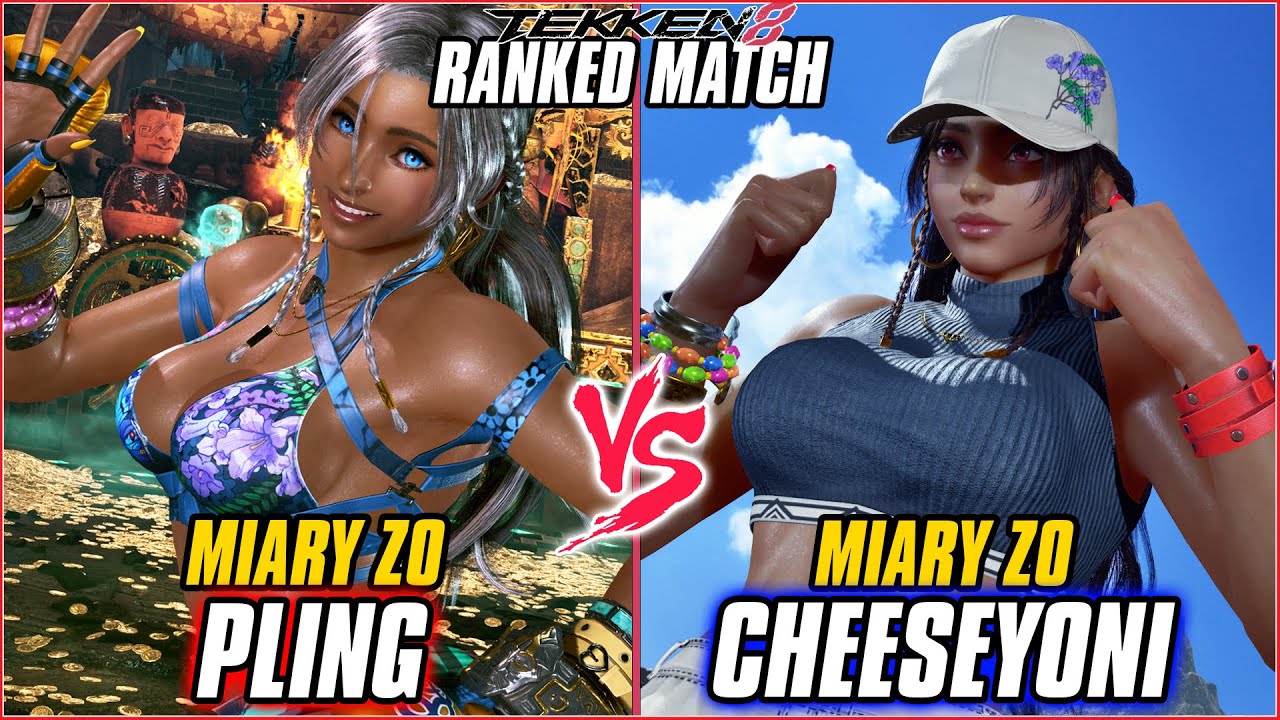 TEKKEN 8 ▰ PLING (Miary Zo) vs CHEESEYONI (Miary Zo) ▰ T8 HIGH LEVEL GAMEPLAY
