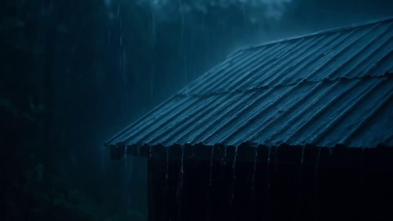 Rainfall in the Woods Heard from a Shelter 24/7