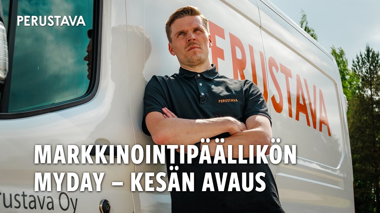 Markkinointip&auml;&auml;llik&ouml;n MyDay &ndash; P&auml;iv&auml; Valtteri Karjulan matkassa