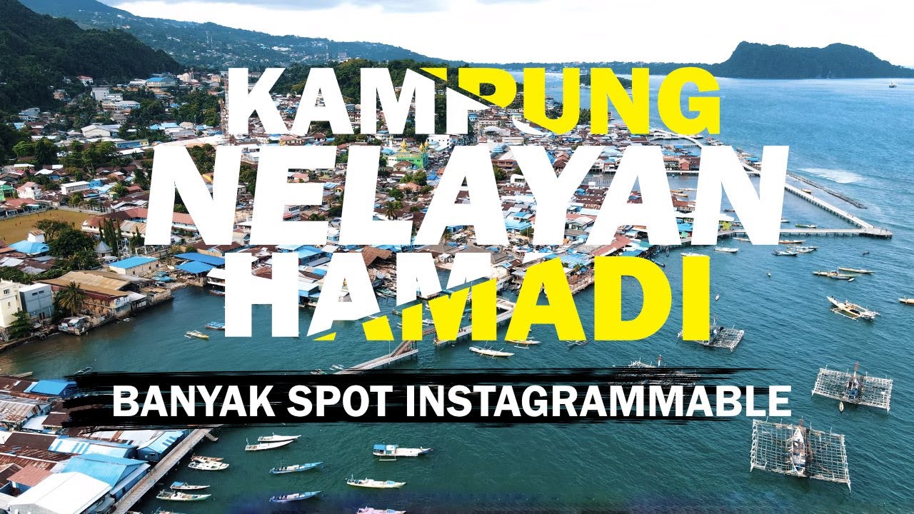 Wisata Kampung Nelayan Hamadi Papua