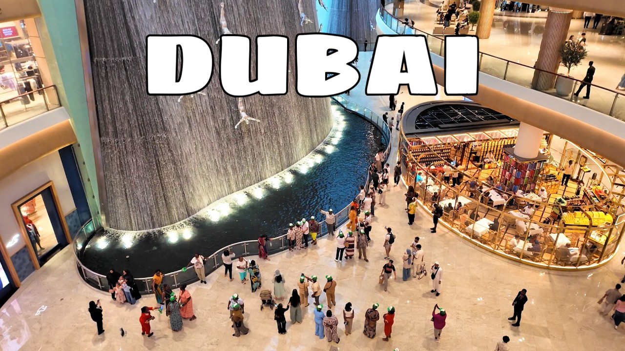 Dubai Mall - World&rsquo;s Largest Shopping Mall (4K Walking Tour)