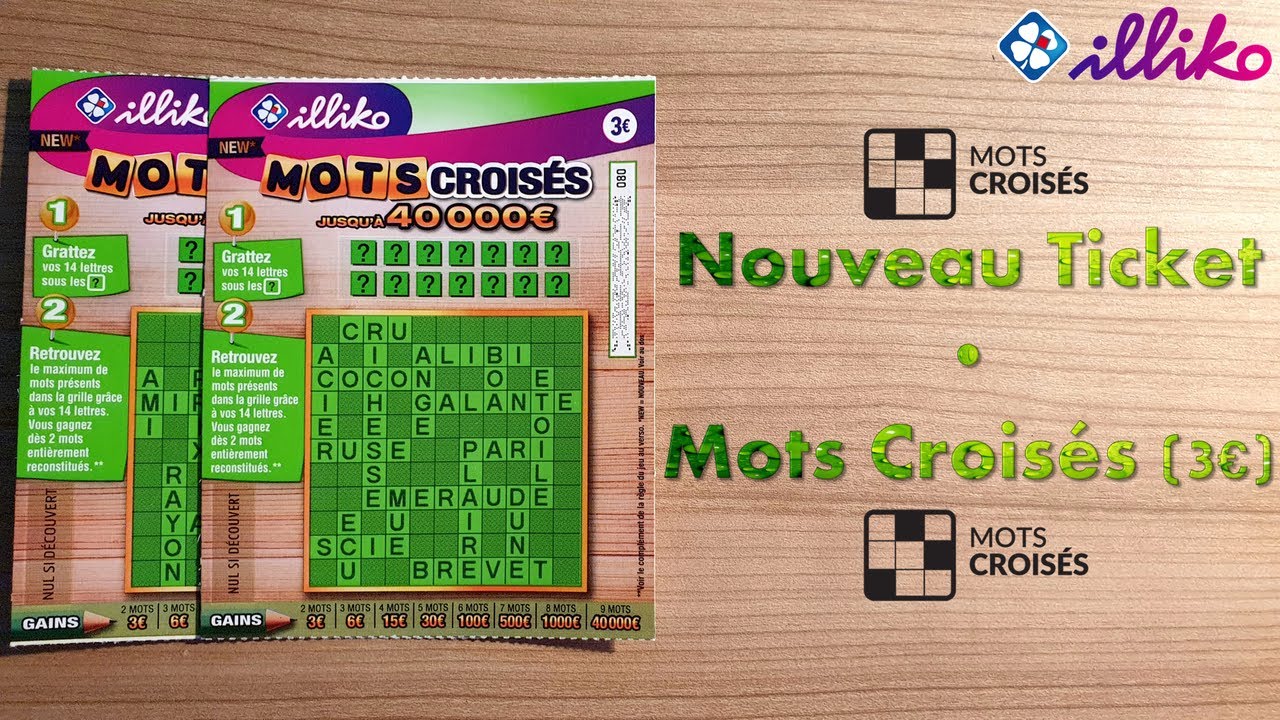 Grattage du ticket 