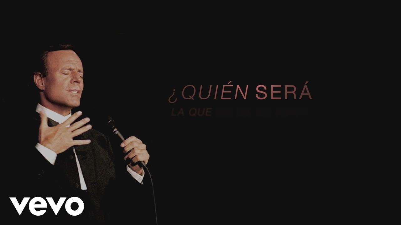 Julio Iglesias, Thalia - Qui&eacute;n Ser&aacute; (Official Lyric Video)