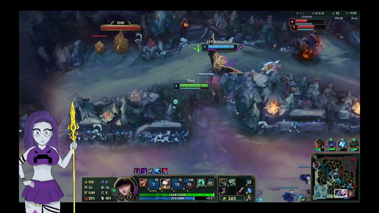 lol caitlyn ranked contra un yasuo salvaje