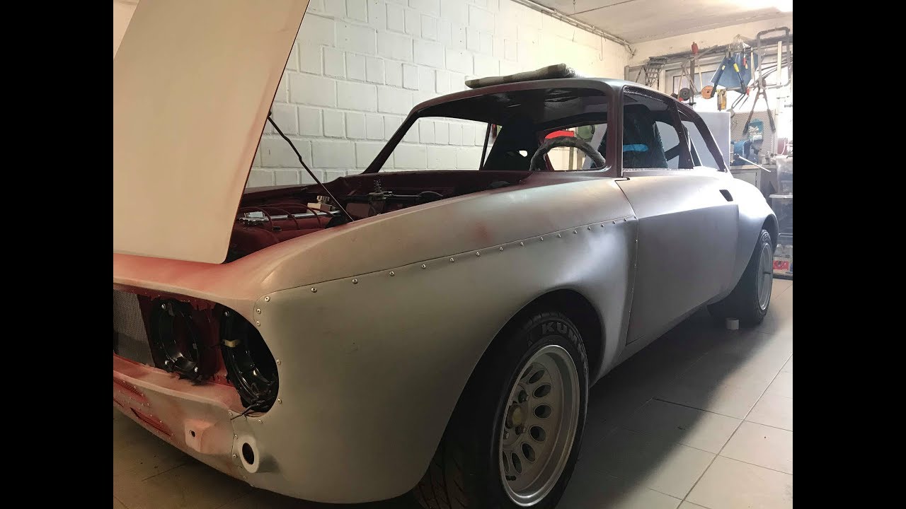 Alfa Roméo GT JUNIOR 1600 GTAM Replica Restauration