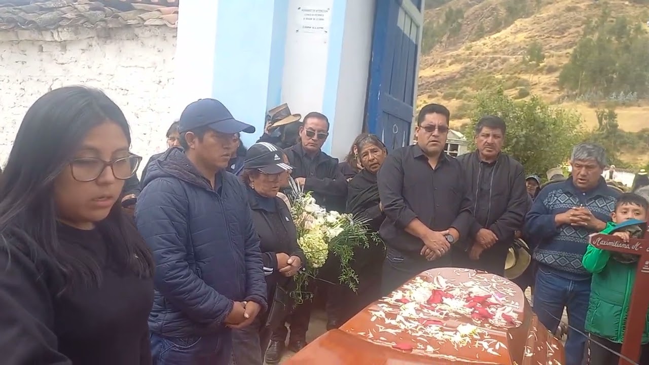 #Entierro De la Señorita Maximiliana Mantilla Alva. Tauca 28/09/2025.