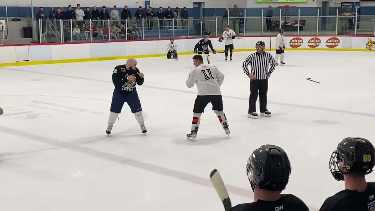 Try-out Bellechasse LHSAAAQ - Sammy Carbonneau vs Jonathan Parent