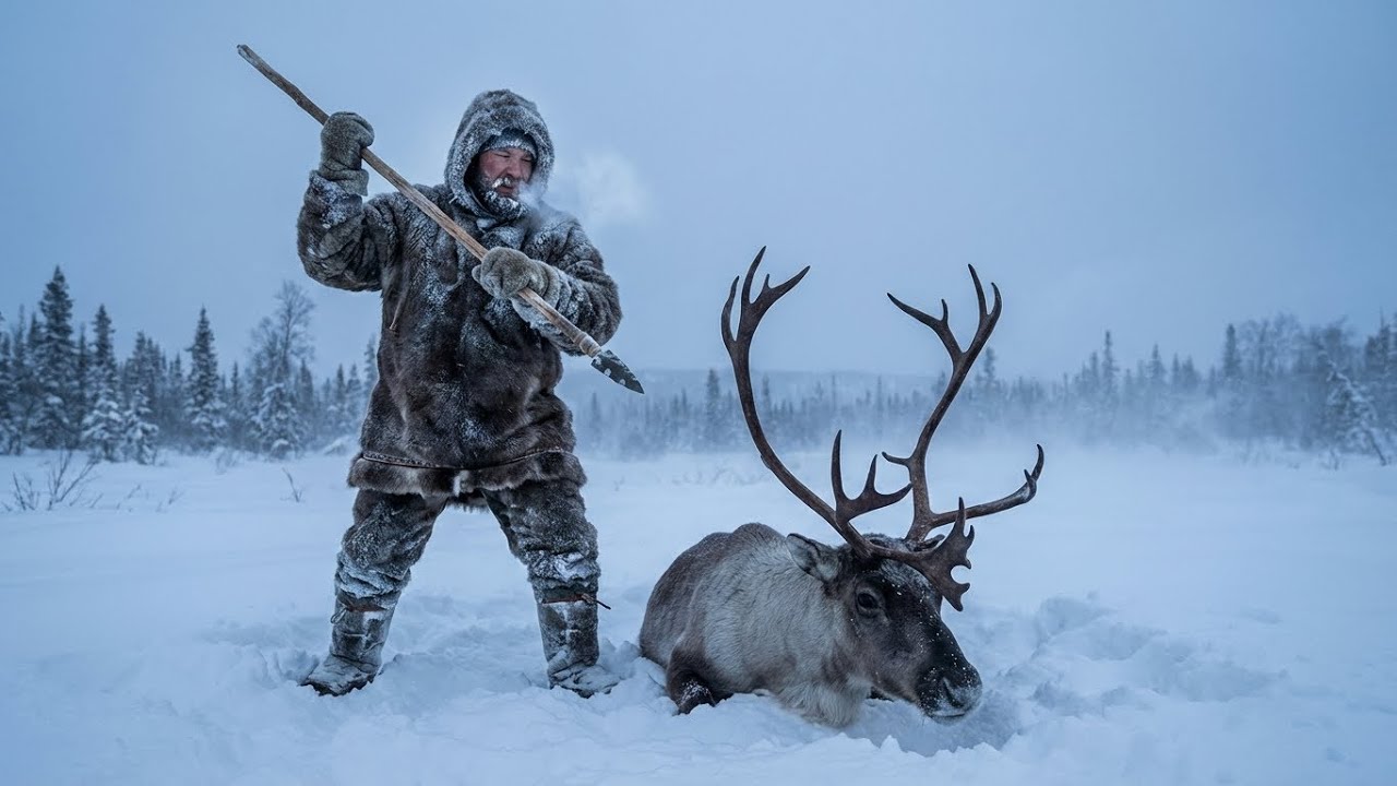 Alaska, USA winters of -71°C, How natives survived | ancestral secrets that kept the North alive