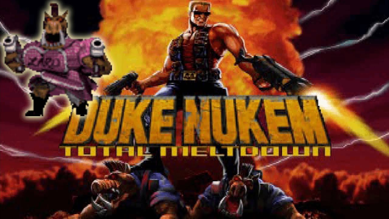 Duke Nukem: Total Meltdown TC - PSX DN3D for PC - some gameplay LA Meltdown + Plug and Pray episodes