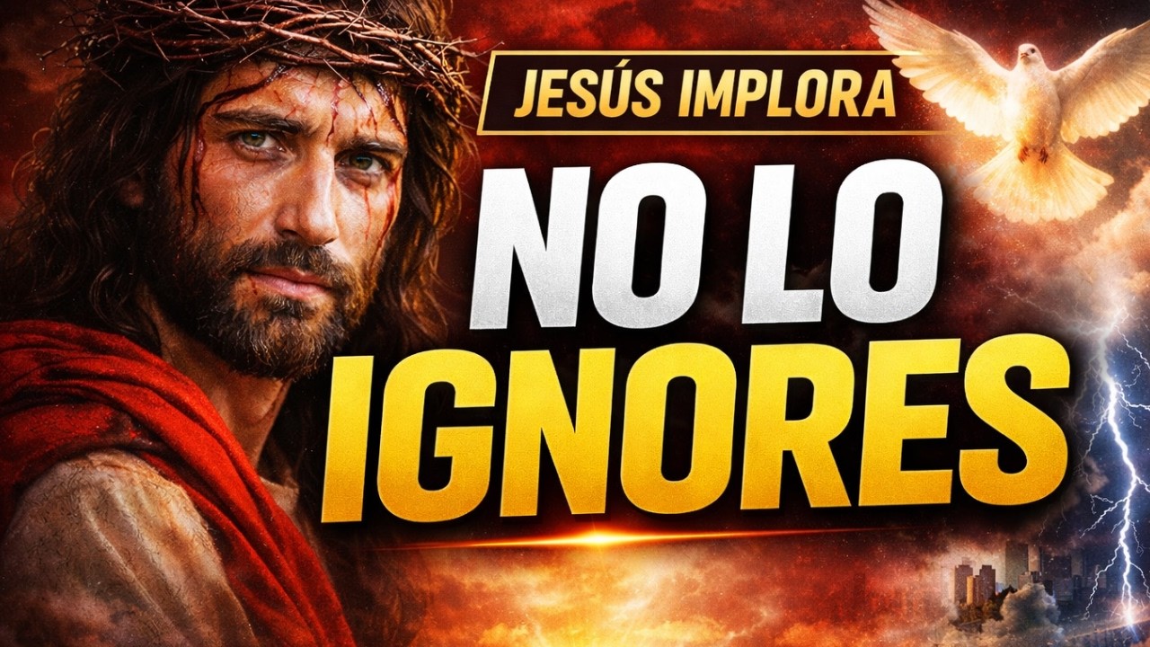JESÚS IMPLORA: DETENTE AHORA… NO LO IGNORES — TU BENDICIÓN LLEGA HOY | Espíritu Santo